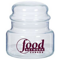 8 Oz. Round Glass Apothecary Jar